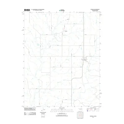 2012 Map of Grainola, 2012 Print