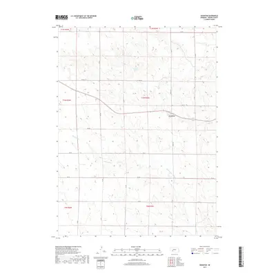 2017 Map of Grainton, 2017 Print