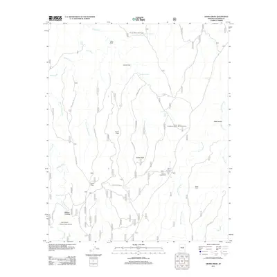 2011 Map of Grama Draw, 2011 Print