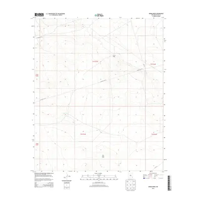 2013 Map of Grama Ridge, 2013 Print