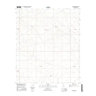 2017 Map of Grama Ridge, 2017 Print