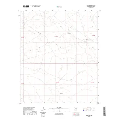 2023 Map of Grama Ridge, 2023 Print
