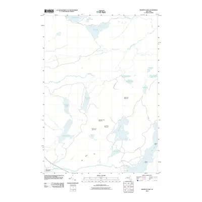 2010 Map of Grampus Lake, 2010 Print