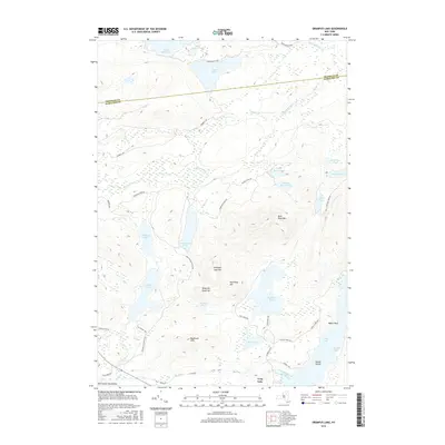 2016 Map of Grampus Lake, 2016 Print