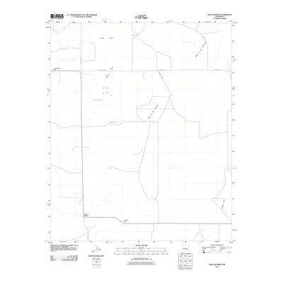 2011 Map of Gran Quivira, 2011 Print