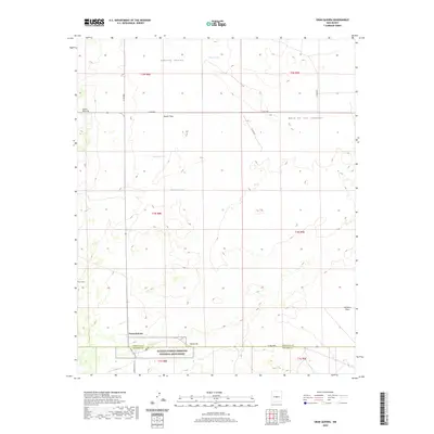2020 Map of Gran Quivira, 2020 Print