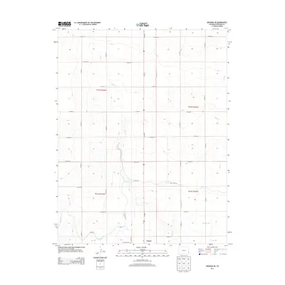 2013 Map of Granada NE, 2013 Print