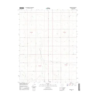 2016 Map of Granada NE, 2016 Print