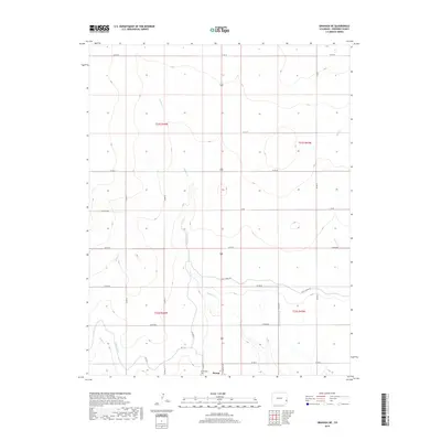 2019 Map of Granada NE, 2019 Print