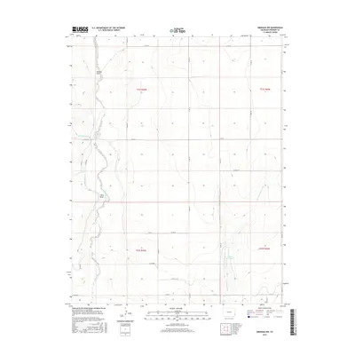2016 Map of Granada NW, 2016 Print