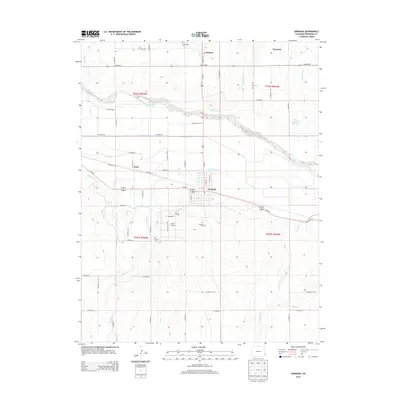 2013 Map of Granada, 2013 Print