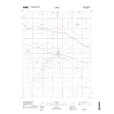 2019 Map of Granada, 2019 Print