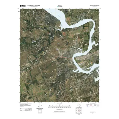 2010 Map of Granbury, 2010 Print