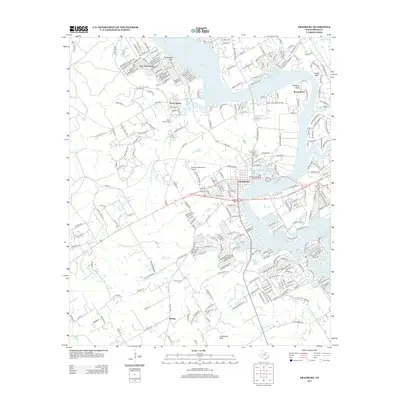 2013 Map of Granbury, 2013 Print
