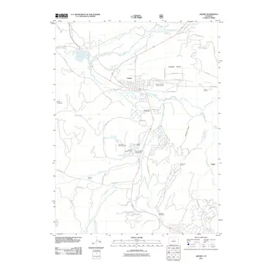 2011 Map of Granby, 2011 Print