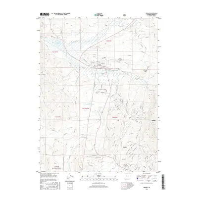2016 Map of Granby, 2016 Print