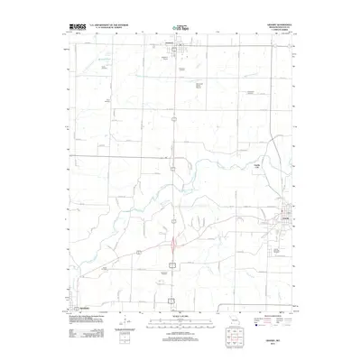 2012 Map of Granby, 2012 Print