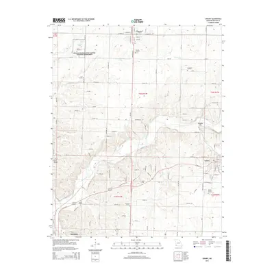 2015 Map of Granby, 2015 Print