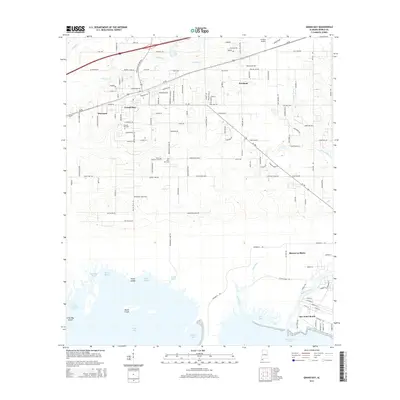 2014 Map of Grand Bay, 2014 Print