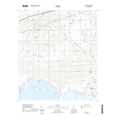 2018 Map of Grand Bay, 2018 Print