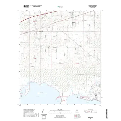2021 Map of Grand Bay, 2021 Print