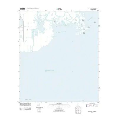 2011 Map of Grand Bay SW, 2011 Print