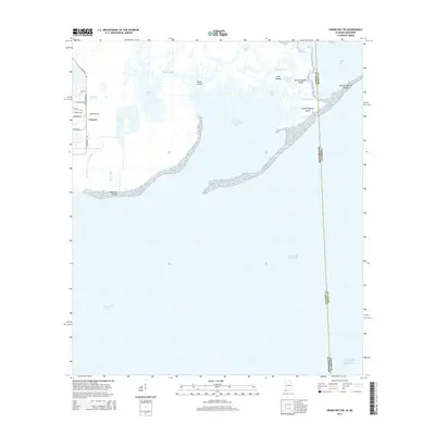 2014 Map of Grand Bay SW, 2014 Print