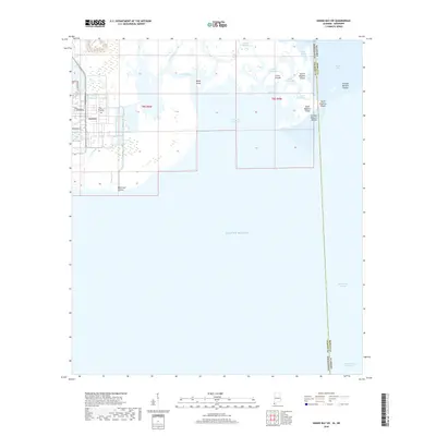 2018 Map of Grand Bay SW, 2018 Print