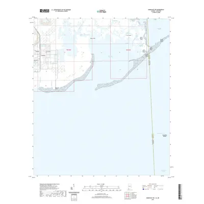 2020 Map of Grand Bay SW, 2020 Print