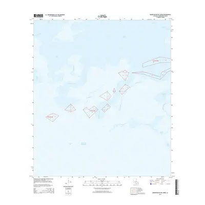 2015 Map of Grand Bayou du Large, 2015 Print