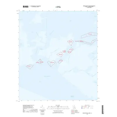 2018 Map of Grand Bayou du Large, 2018 Print