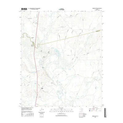 2016 Map of Grand Bluff, 2016 Print