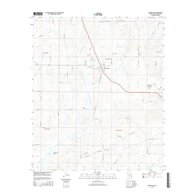 2015 Map of Grand Cane, 2015 Print