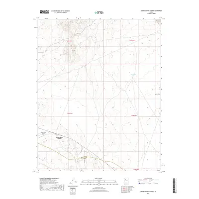2018 Map of Grand Canyon Caverns, 2018 Print