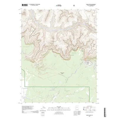 2026 Map of Grand Canyon, 2026 Print