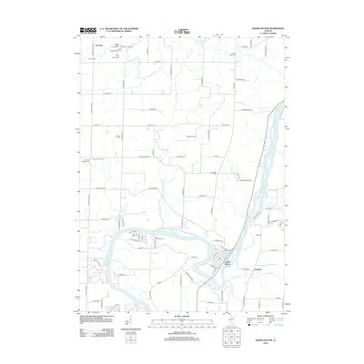 2012 Map of Grand Detour, 2012 Print