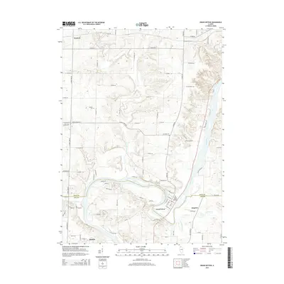 2015 Map of Grand Detour, 2015 Print