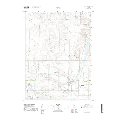 2018 Map of Grand Detour, 2018 Print