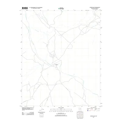 2011 Map of Grand Falls, 2011 Print