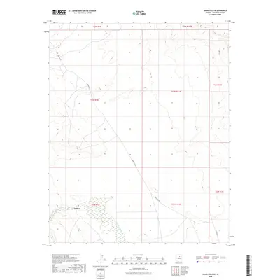 2018 Map of Grand Falls NE, 2018 Print