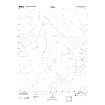 2011 Map of Grand Falls SE, 2011 Print