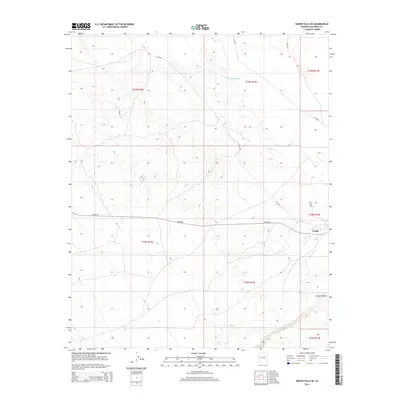 2014 Map of Grand Falls SE, 2014 Print
