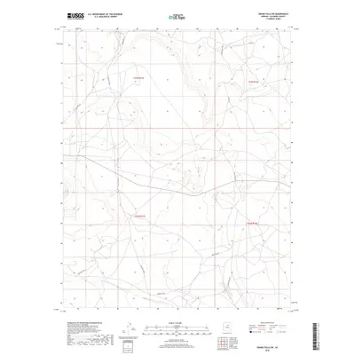 2018 Map of Grand Falls SW, 2018 Print