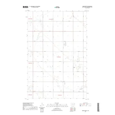 2017 Map of Grand Forks SW, 2017 Print