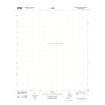 2012 Map of Grand Gosier Islands OE E, 2012 Print