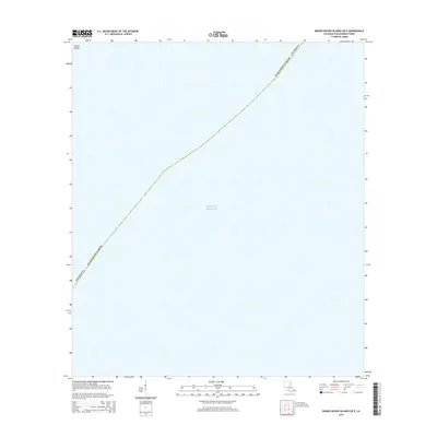 2015 Map of Grand Gosier Islands OE E, 2015 Print