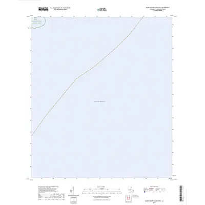 2024 Map of Grand Gosier Islands OE E, 2024 Print