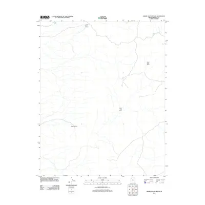 2011 Map of Grand Gulch Bench, 2011 Print