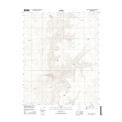 2014 Map of Grand Gulch Bench, 2014 Print