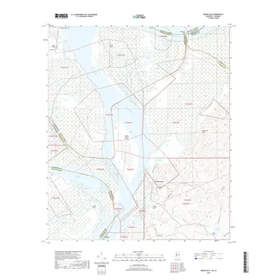 2018 Map of Grand Gulf, 2018 Print